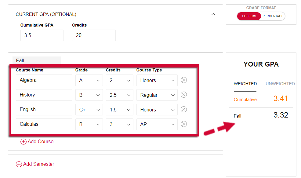 high-school-gpa-calculator-step-4-course-grades